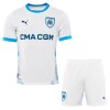 Camisola + Calções Olympique de Marseille Criança Equipamento 1ª 24/25